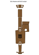 2011 MasterCraft X25 Custom EVA Boat Flooring Kit