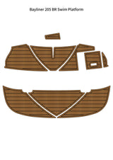 2009 Bayliner 205 BR – Custom EVA Foam Marine Flooring Kit