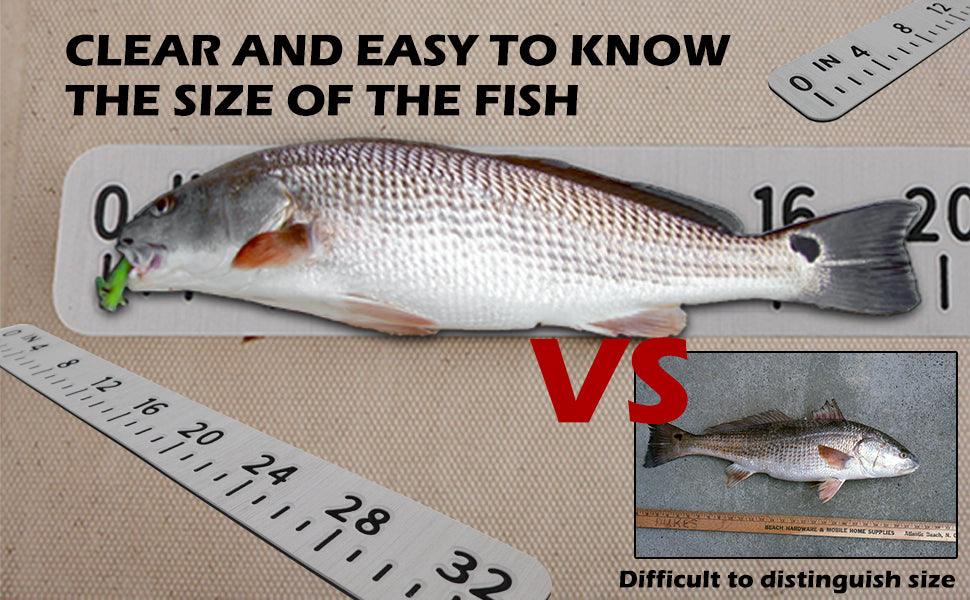 Kxkzren - BOAT FLOORING - 32″ EVA Foam Fish Ruler for Boats