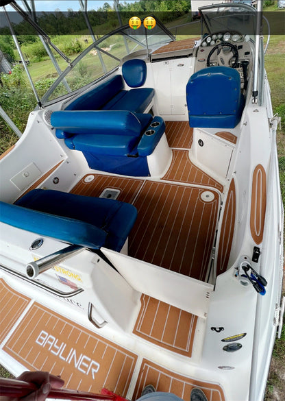 2003 Bayliner 245 SB – Custom EVA Foam Marine Flooring Kit