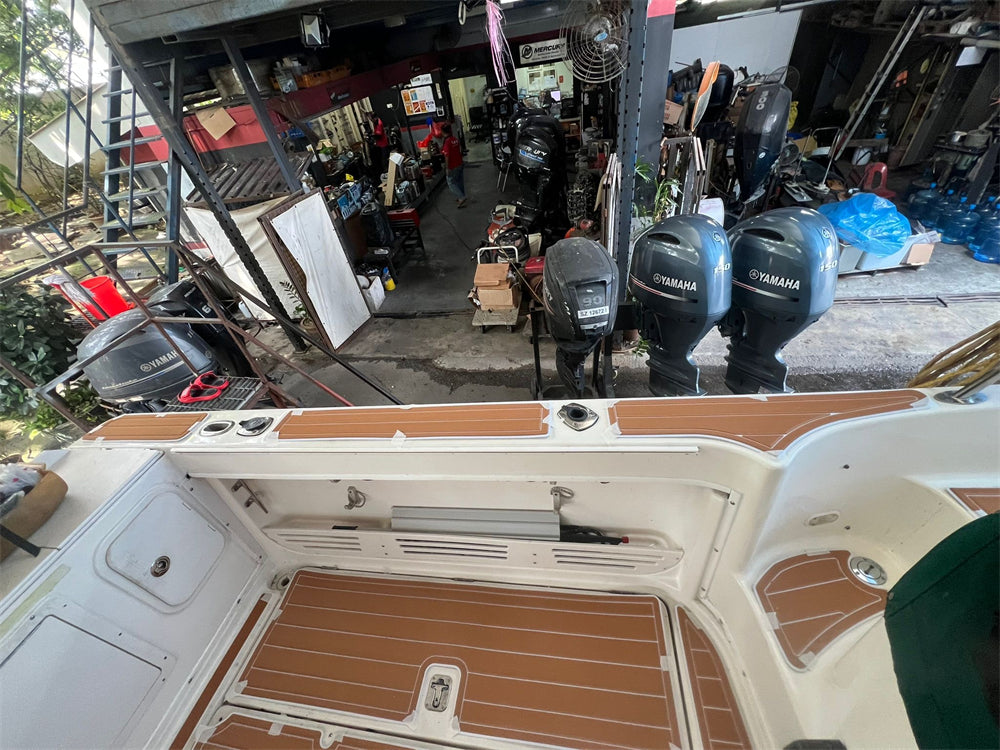 2008 Bayliner Trophy 2902 – Custom EVA Foam Marine Flooring Kit