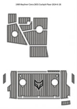 1989 Bayliner Ciera 2855 – Custom EVA Foam Marine Flooring Kit