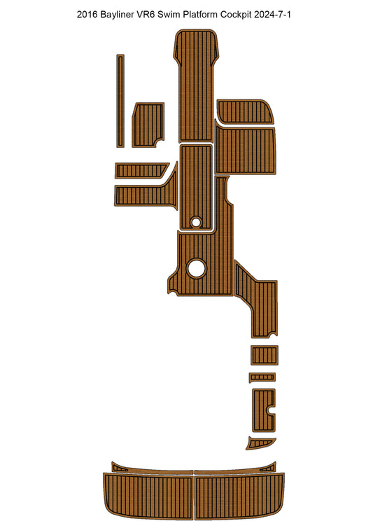 2016 Bayliner VR6 – Custom EVA Foam Marine Flooring Kit