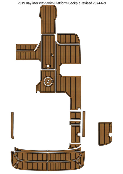 2019 Bayliner VR5 – Custom EVA Foam Marine Flooring Kit