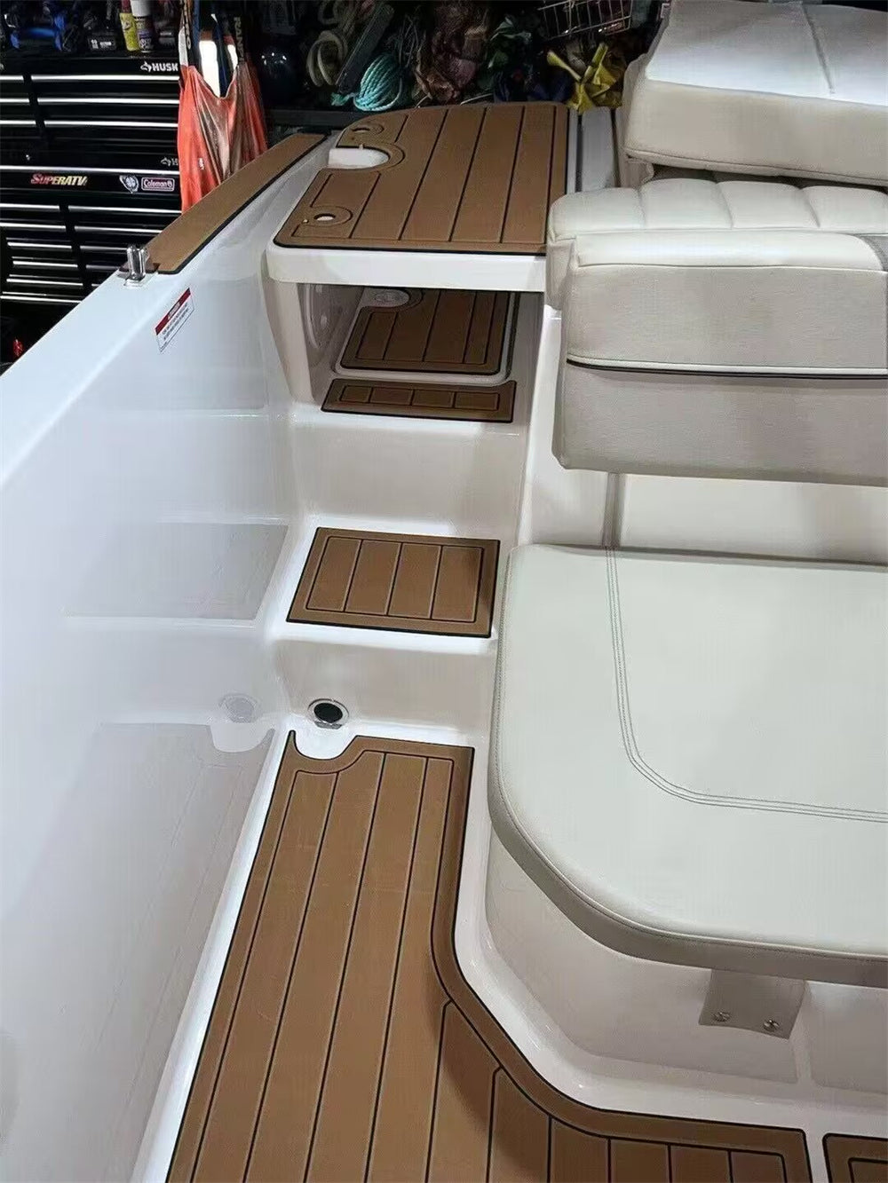 2019 Bayliner VR5 – Custom EVA Foam Marine Flooring Kit