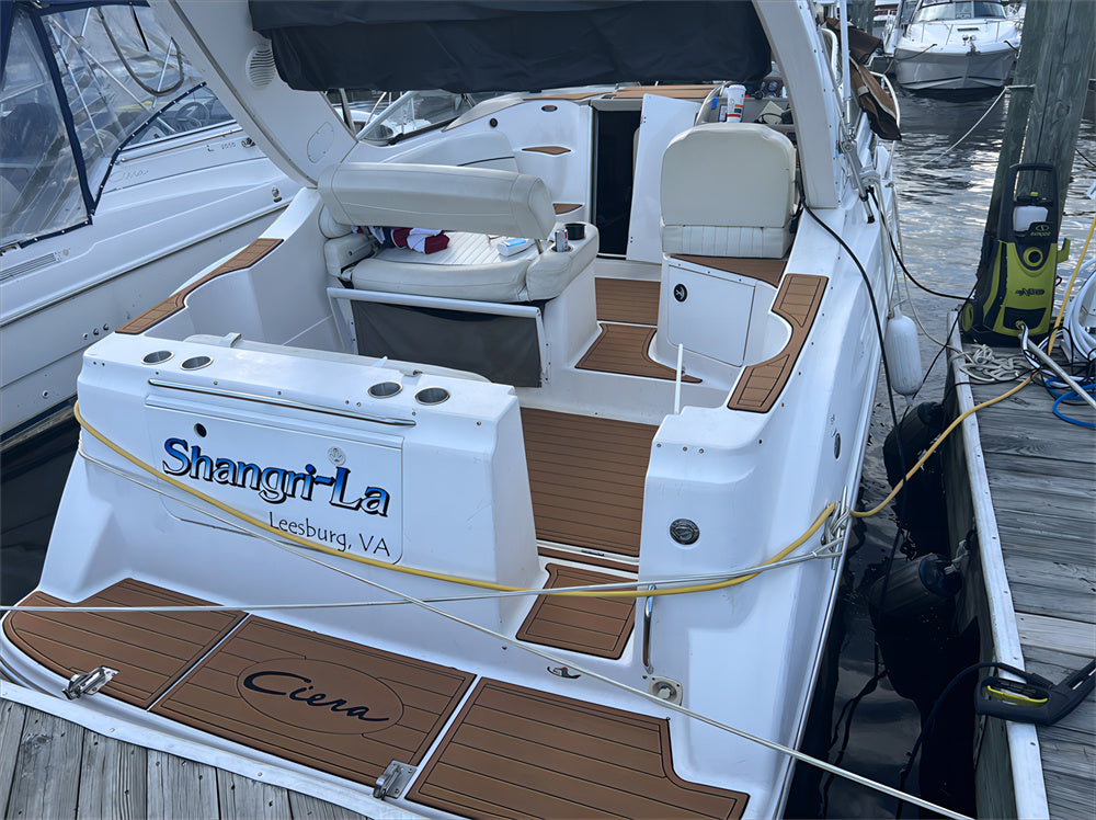 Bayliner 2855 – Custom EVA Foam Marine Flooring Kit