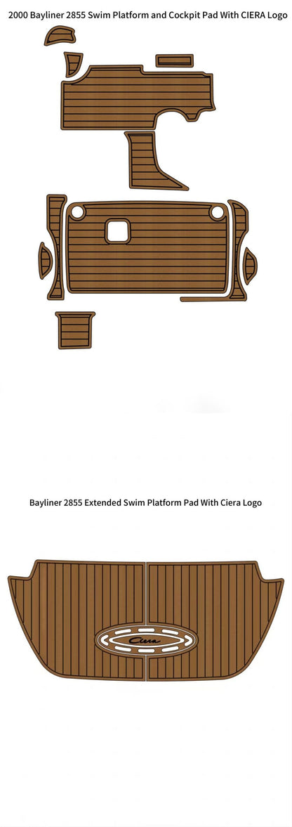 2000 Bayliner 2855 – Custom EVA Foam Marine Flooring Kit