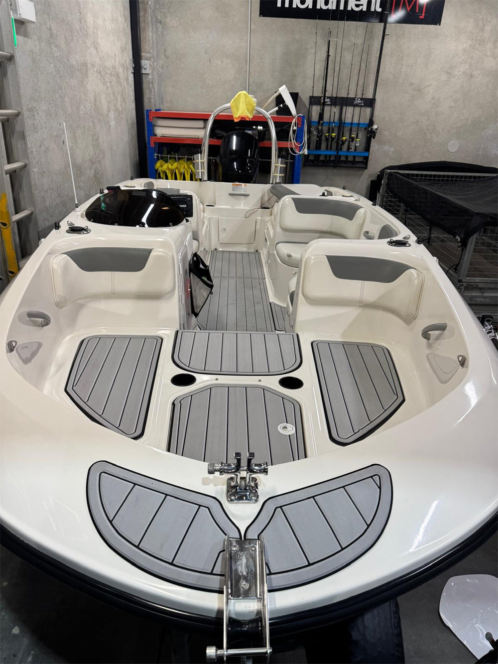 2016 Bayliner Element XL – Custom EVA Foam Marine Flooring Kit
