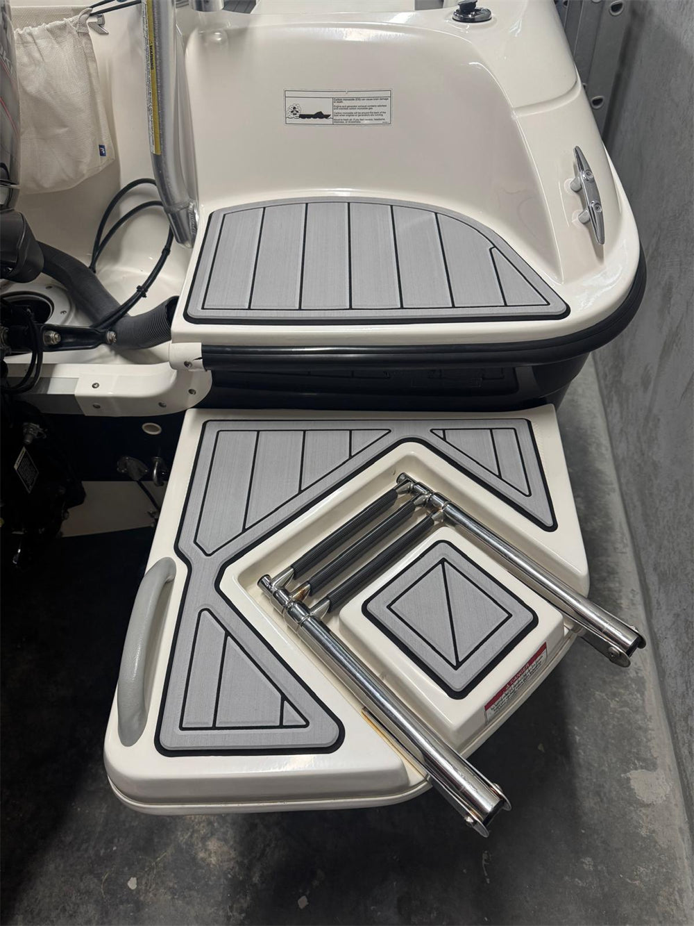 2016 Bayliner Element XL – Custom EVA Foam Marine Flooring Kit