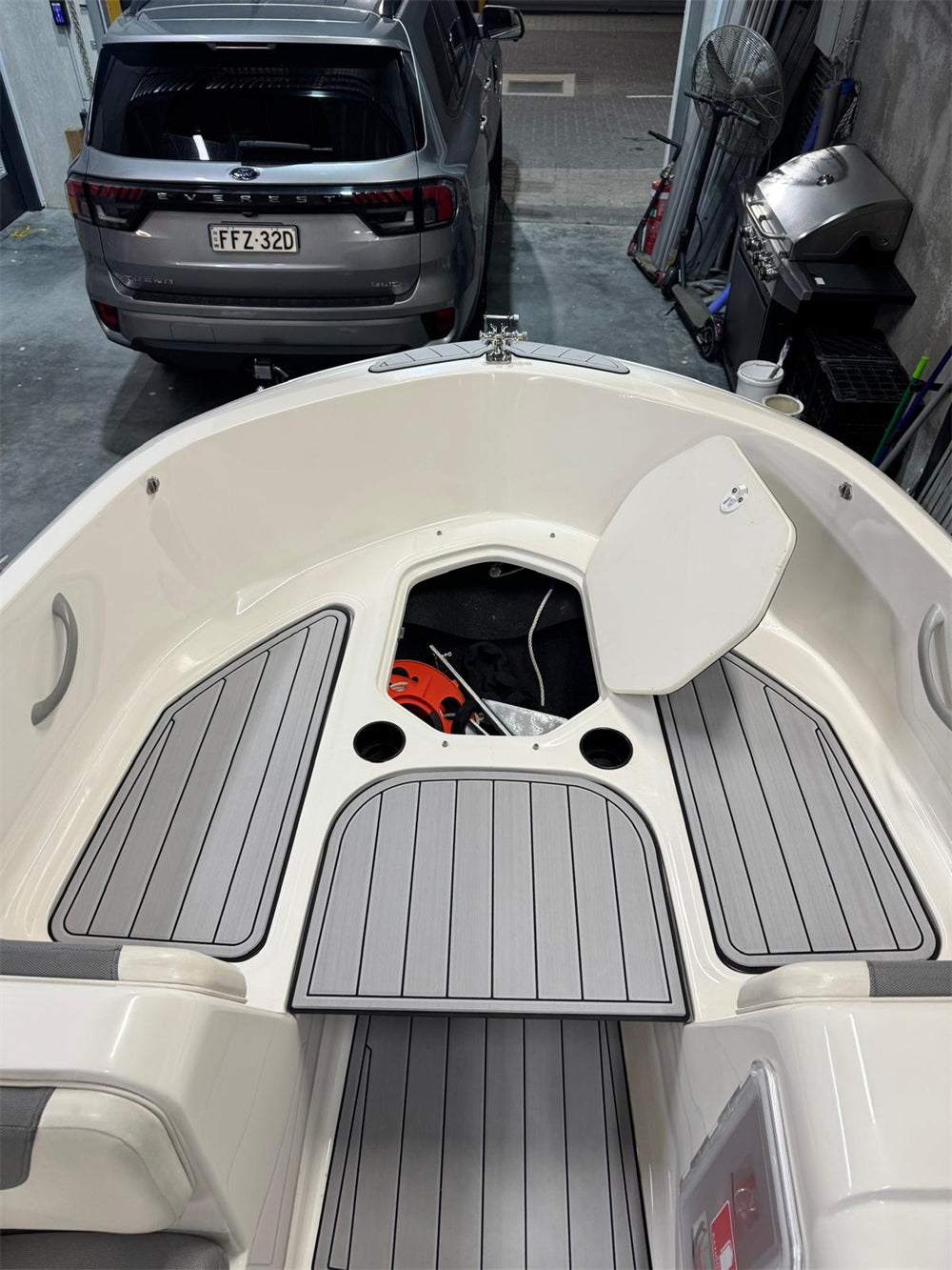2016 Bayliner Element XL – Custom EVA Foam Marine Flooring Kit