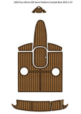 2003 Four Winns 200 – Custom EVA Foam Marine Flooring Kit