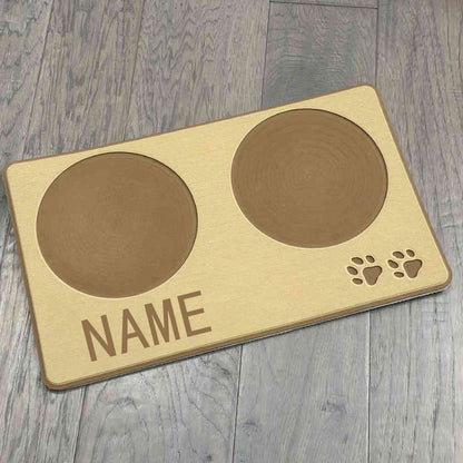 Custom Dog Bowl Foam Pad Holder