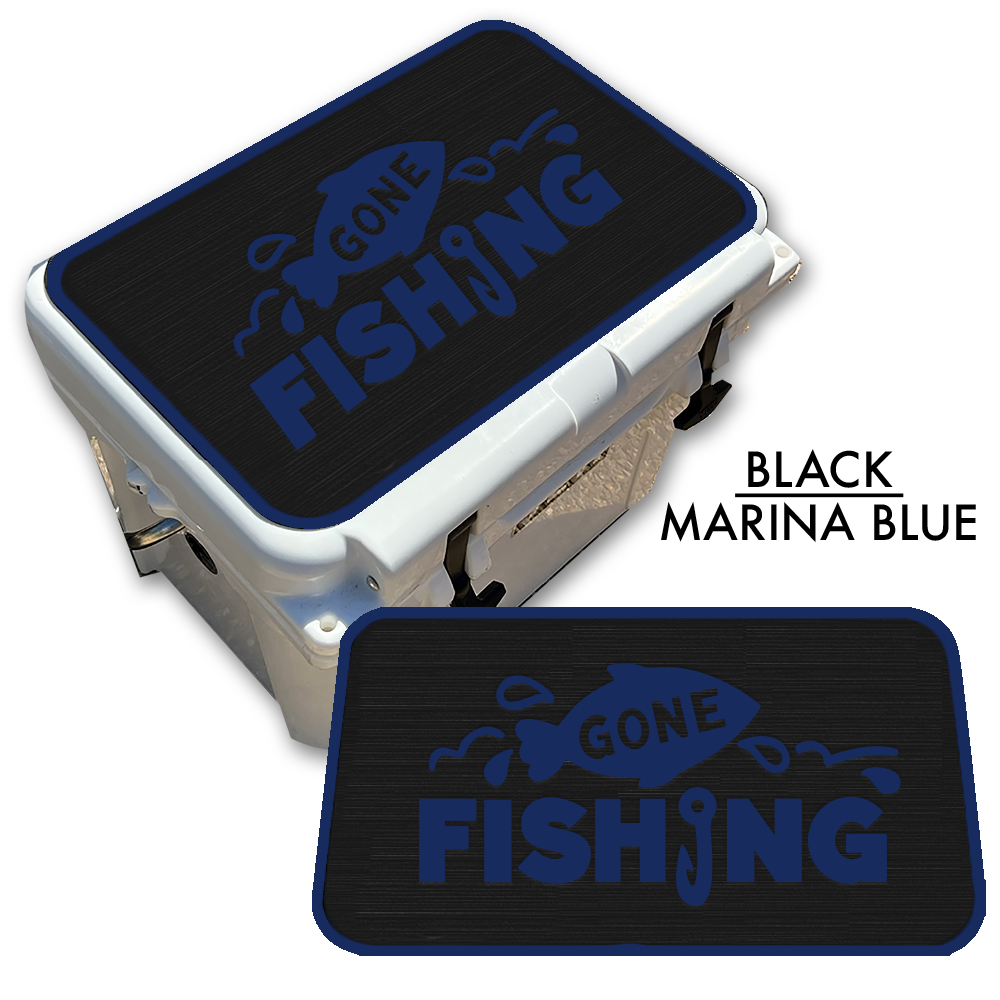Gone Fishing Custom EVA Cooler Pad - Kxkzren