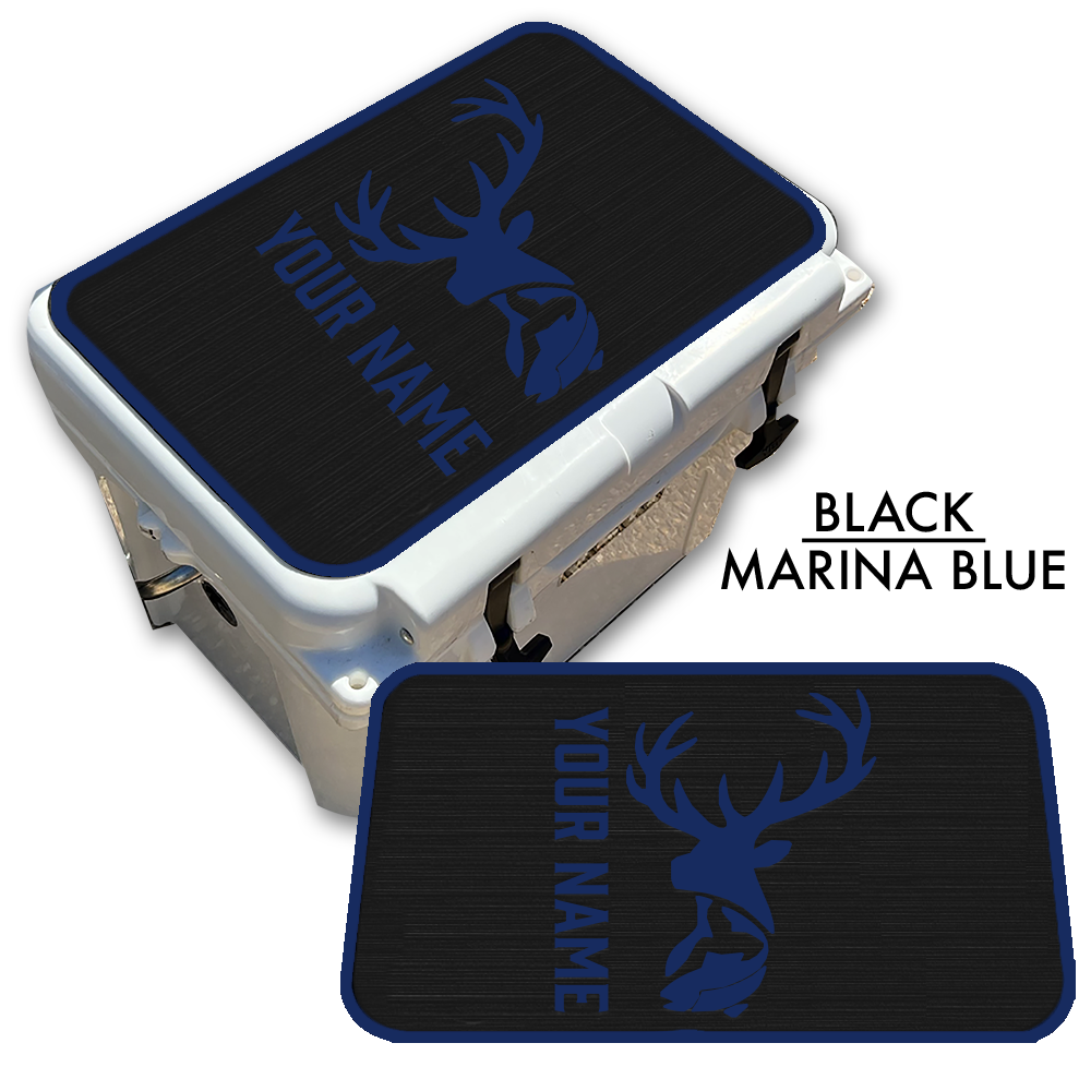 Deer & Fish Custom EVA Cooler Pad with Name - Kxkzren