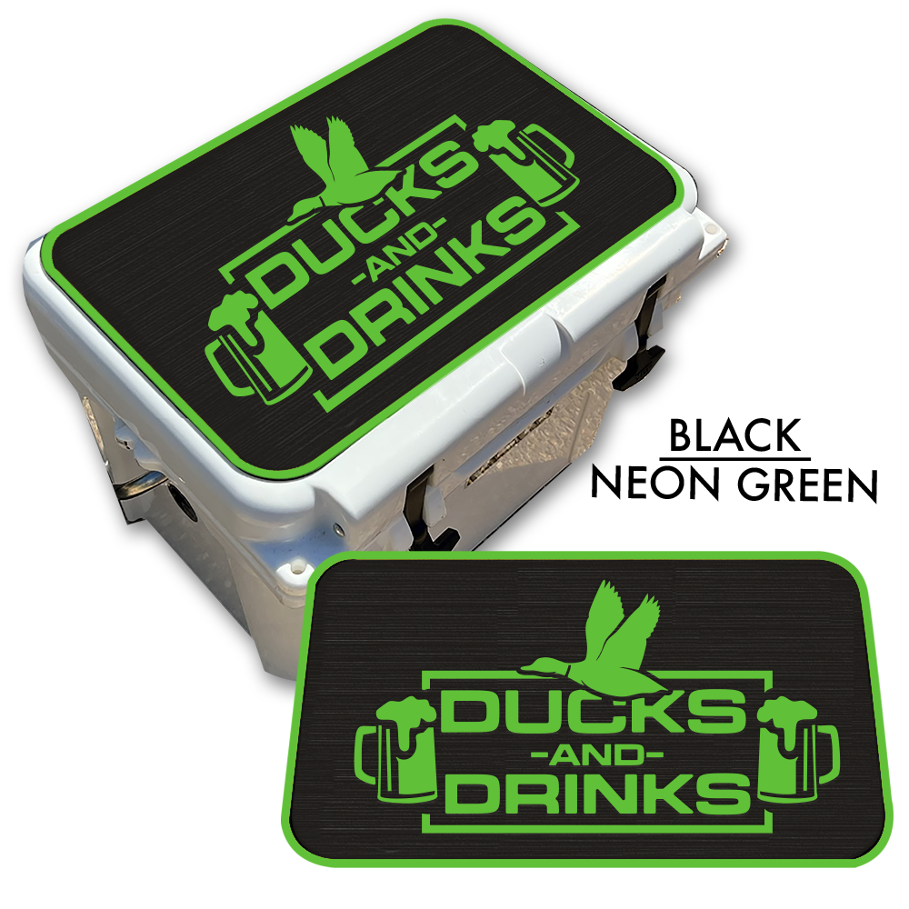 Ducks & Drinks Custom EVA Cooler Pad - Kxkzren