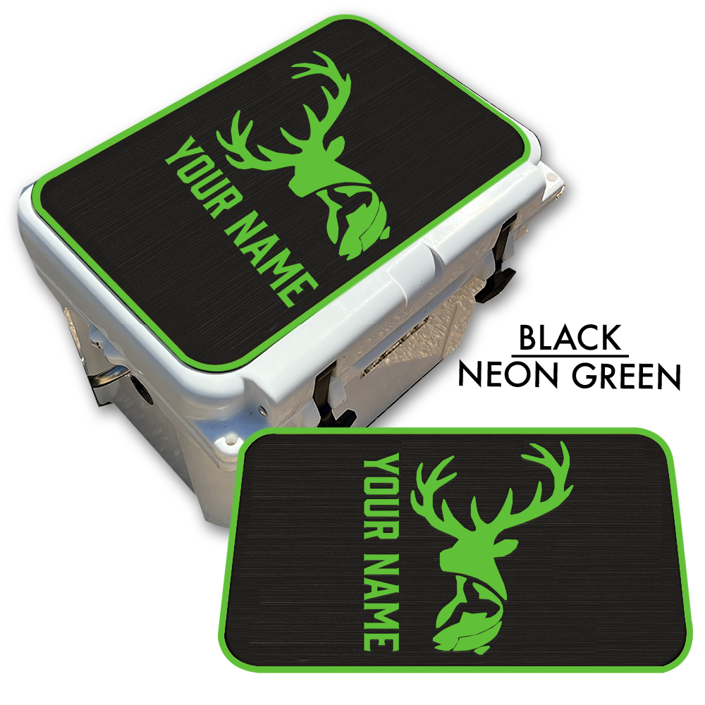 Deer & Fish Custom EVA Cooler Pad with Name - Kxkzren