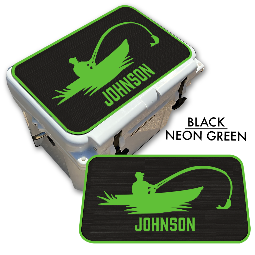 Fisherman Custom EVA Cooler Pad with Name - Kxkzren