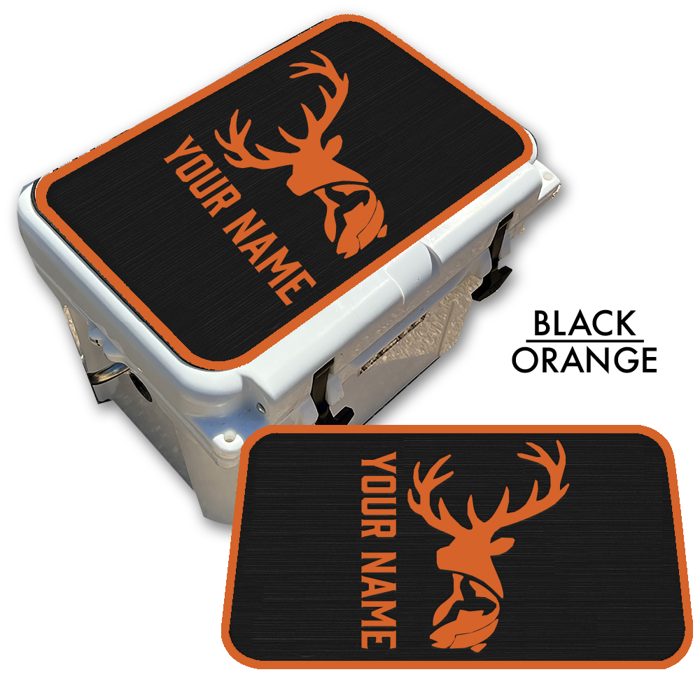 Deer & Fish Custom EVA Cooler Pad with Name - Kxkzren