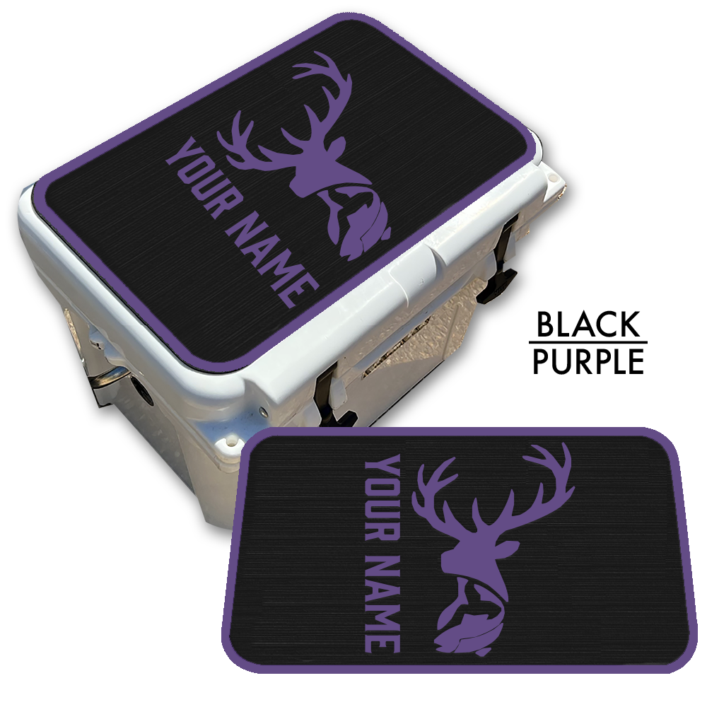 Deer & Fish Custom EVA Cooler Pad with Name - Kxkzren