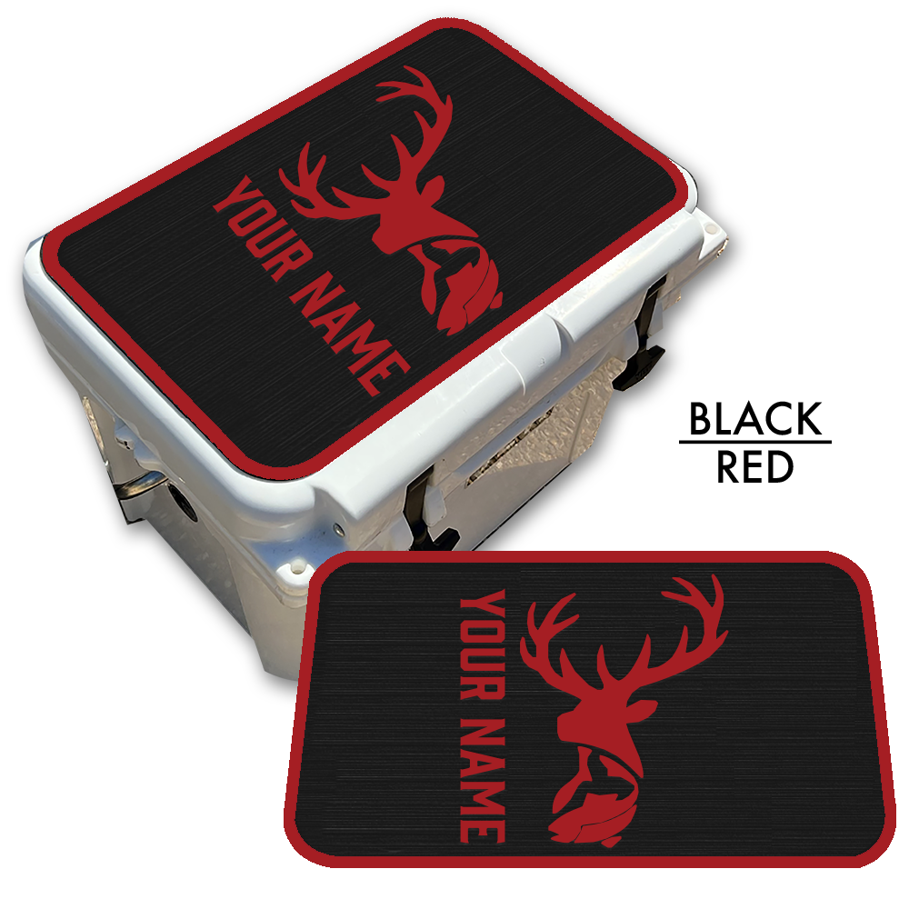 Deer & Fish Custom EVA Cooler Pad with Name - Kxkzren
