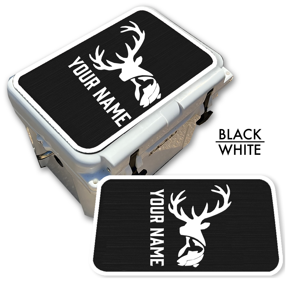 Deer & Fish Custom EVA Cooler Pad with Name - Kxkzren