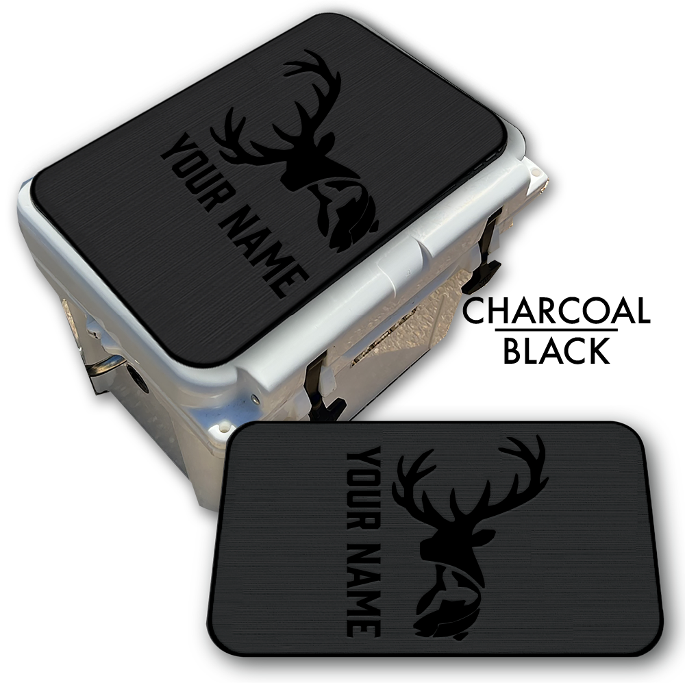 Deer & Fish Custom EVA Cooler Pad with Name - Kxkzren