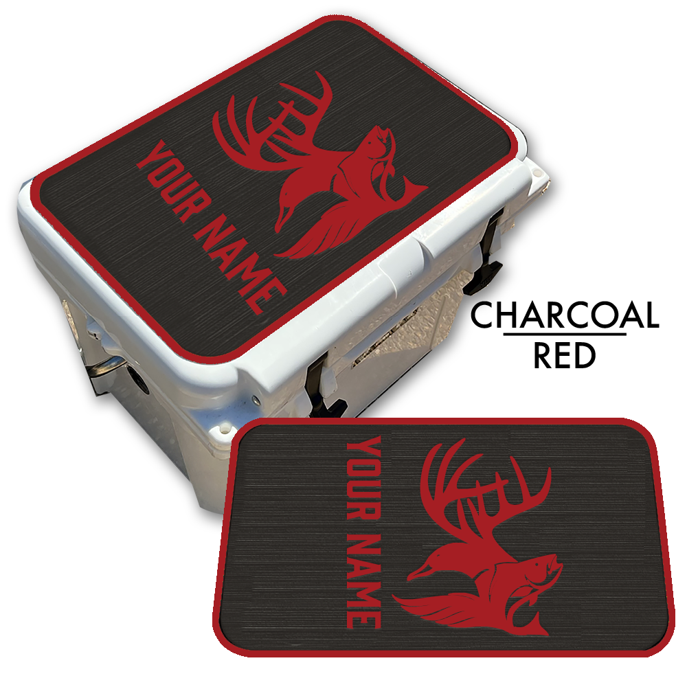 Hunting & Fishing Abstract Custom EVA Cooler Pad with Name - Kxkzren