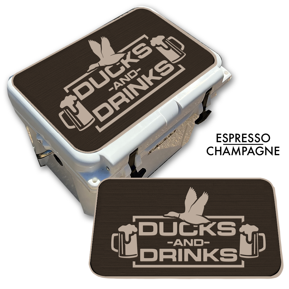 Ducks & Drinks Custom EVA Cooler Pad - Kxkzren