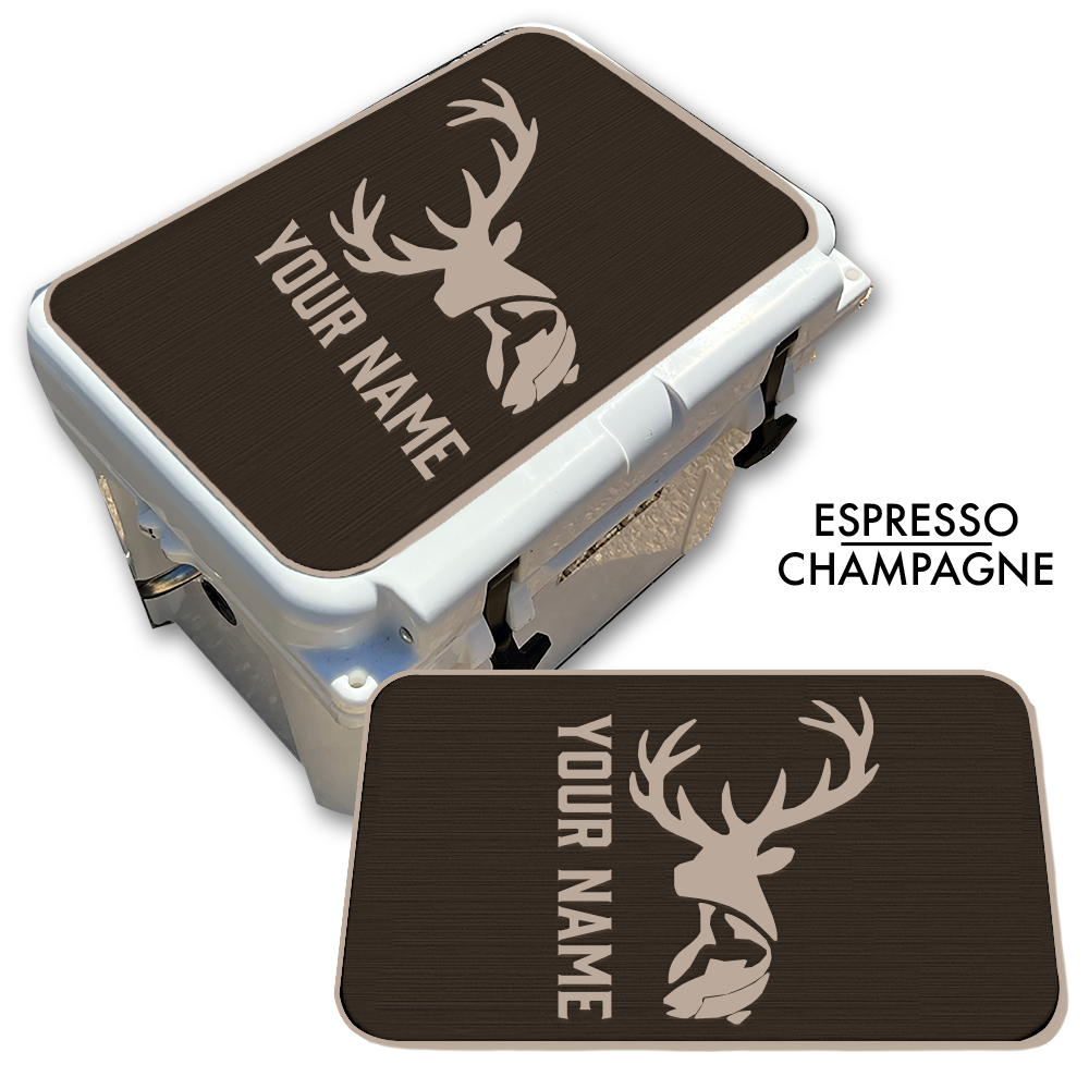 Deer & Fish Custom EVA Cooler Pad with Name - Kxkzren
