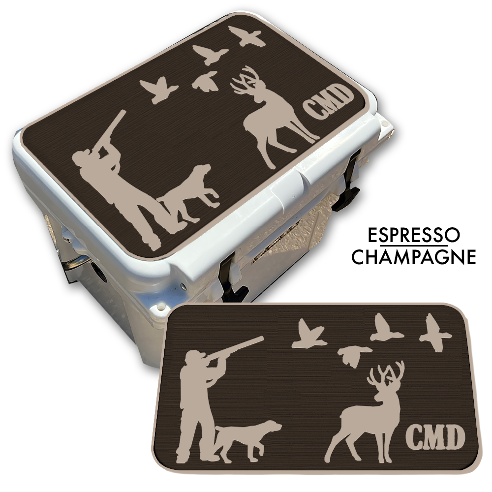 Hunter Lifestyle Custom EVA Cooler Pad with Initials - Kxkzren