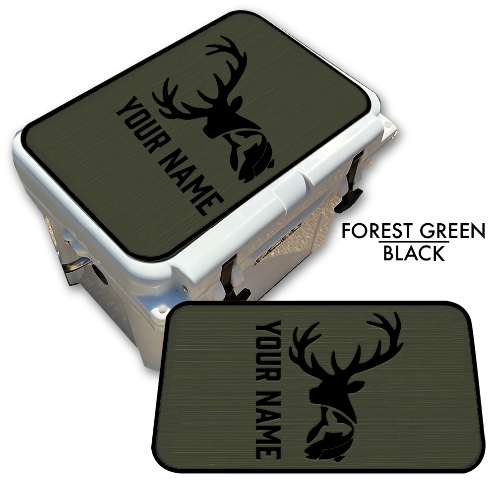 Deer & Fish Custom EVA Cooler Pad with Name - Kxkzren