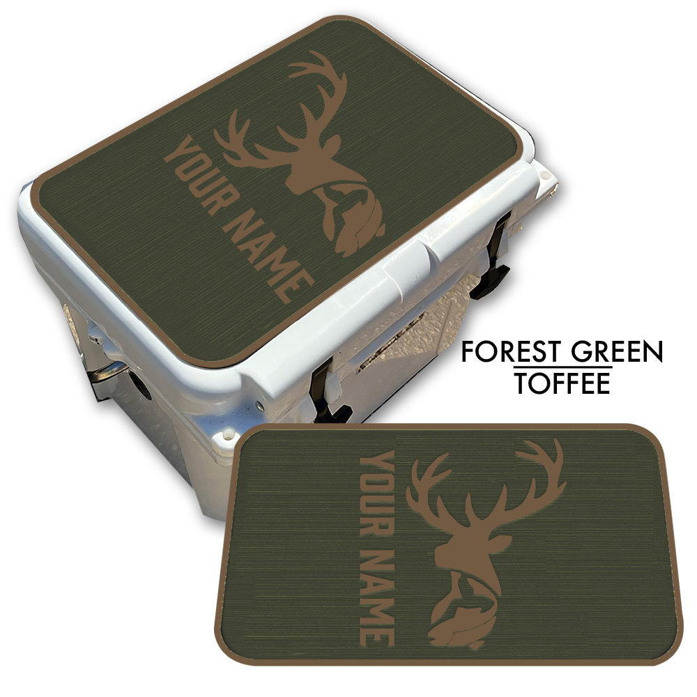 Deer & Fish Custom EVA Cooler Pad with Name - Kxkzren