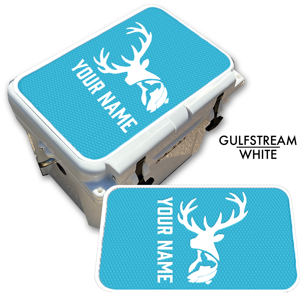 Deer & Fish Custom EVA Cooler Pad with Name - Kxkzren