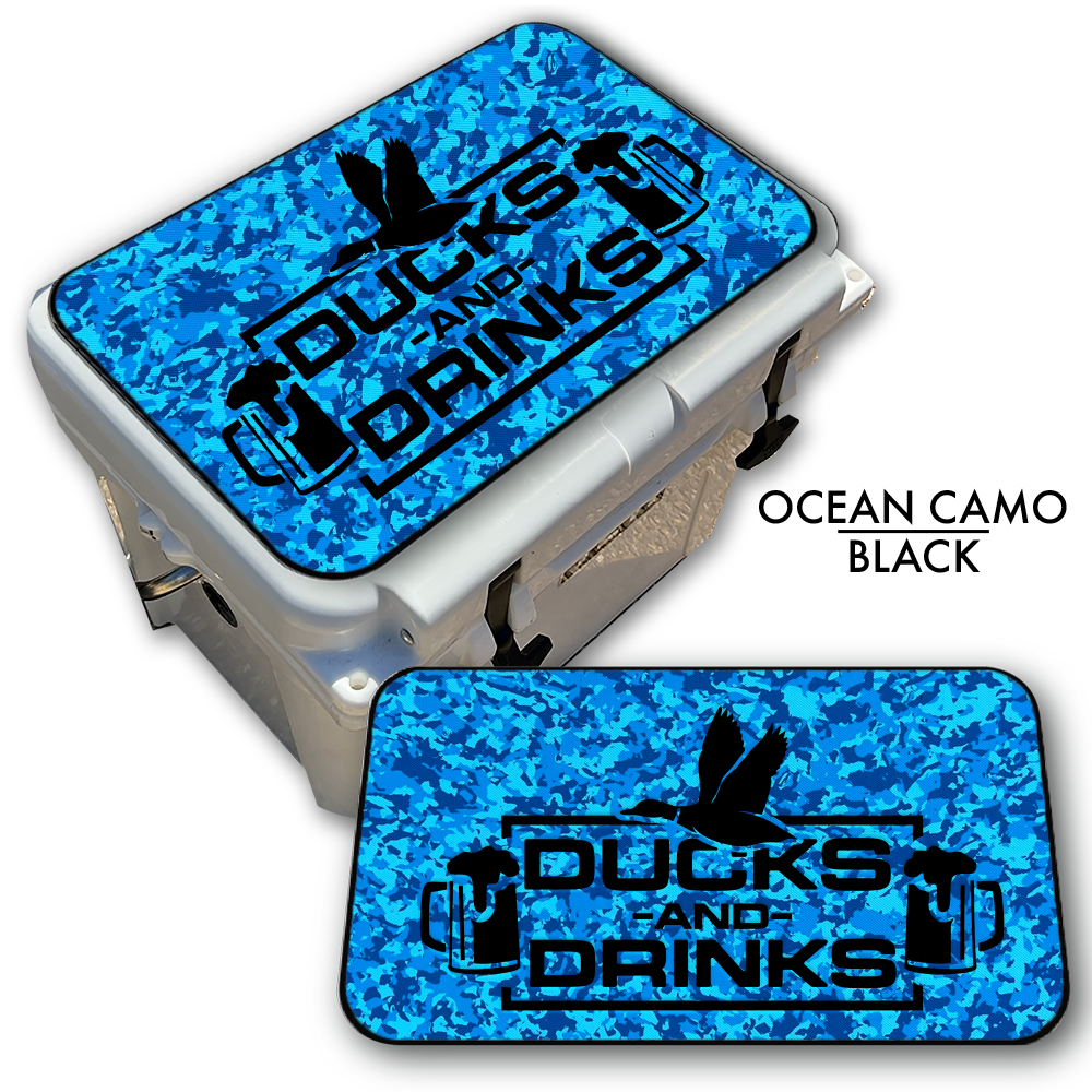 Ducks & Drinks Custom EVA Cooler Pad - Kxkzren