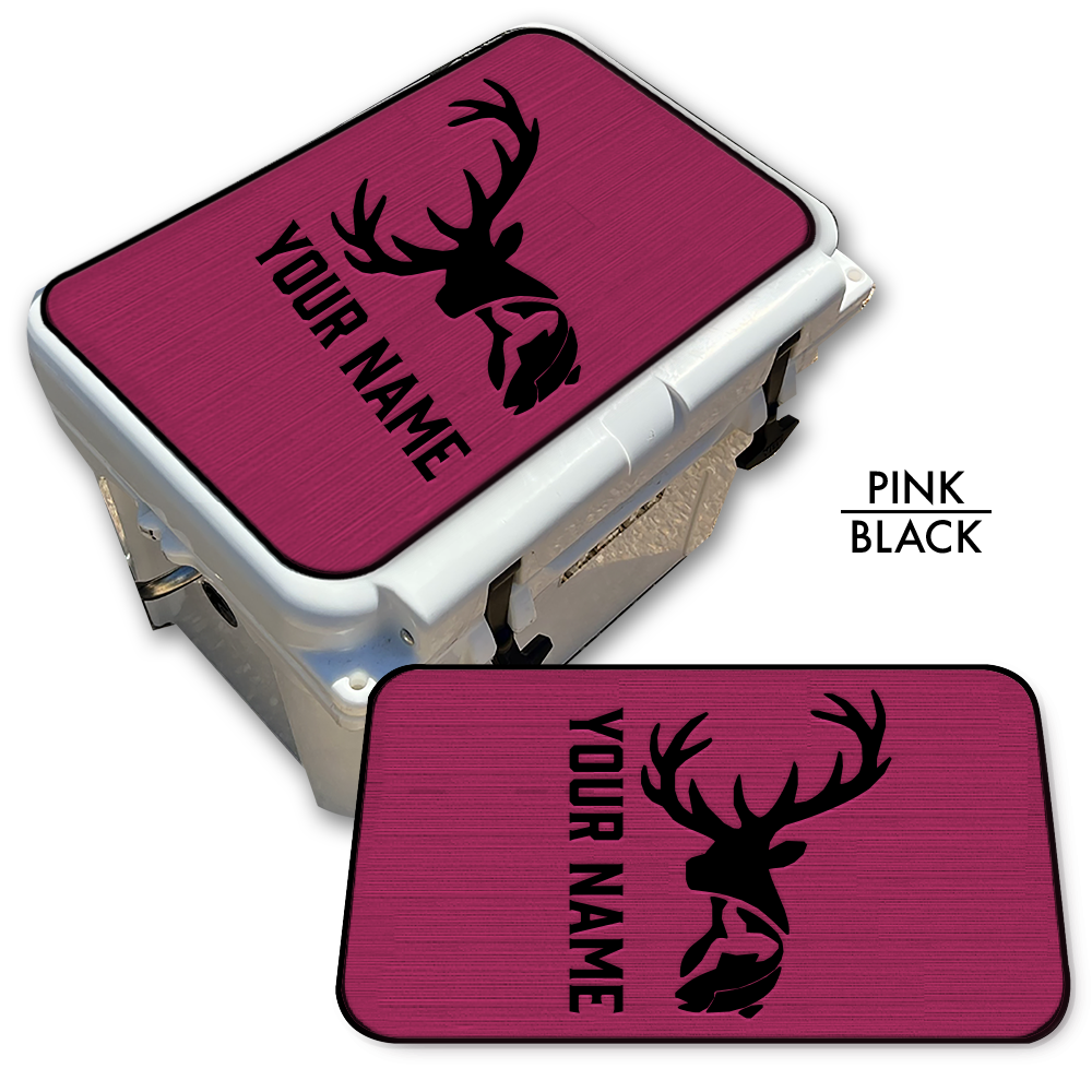 Deer & Fish Custom EVA Cooler Pad with Name - Kxkzren