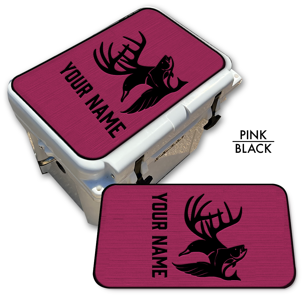 Hunting & Fishing Abstract Custom EVA Cooler Pad with Name - Kxkzren