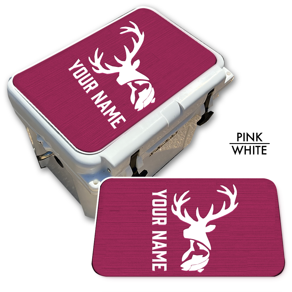 Deer & Fish Custom EVA Cooler Pad with Name - Kxkzren