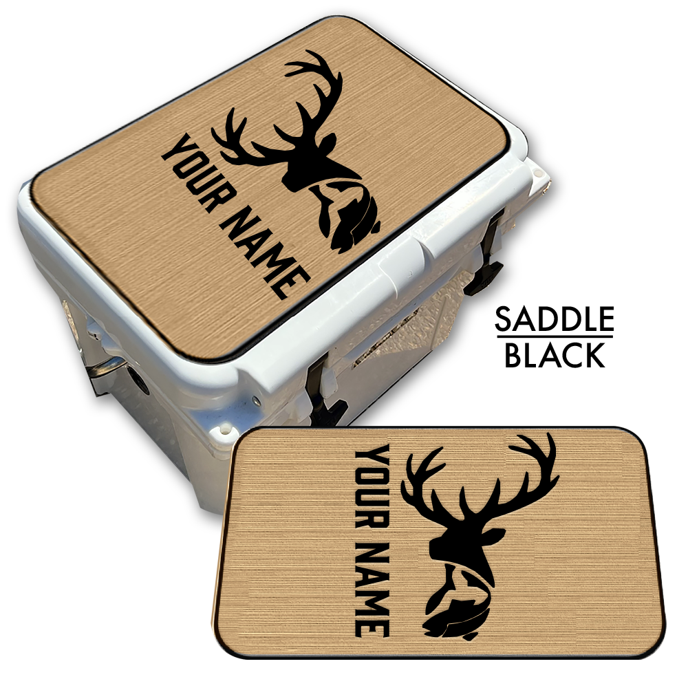 Deer & Fish Custom EVA Cooler Pad with Name - Kxkzren