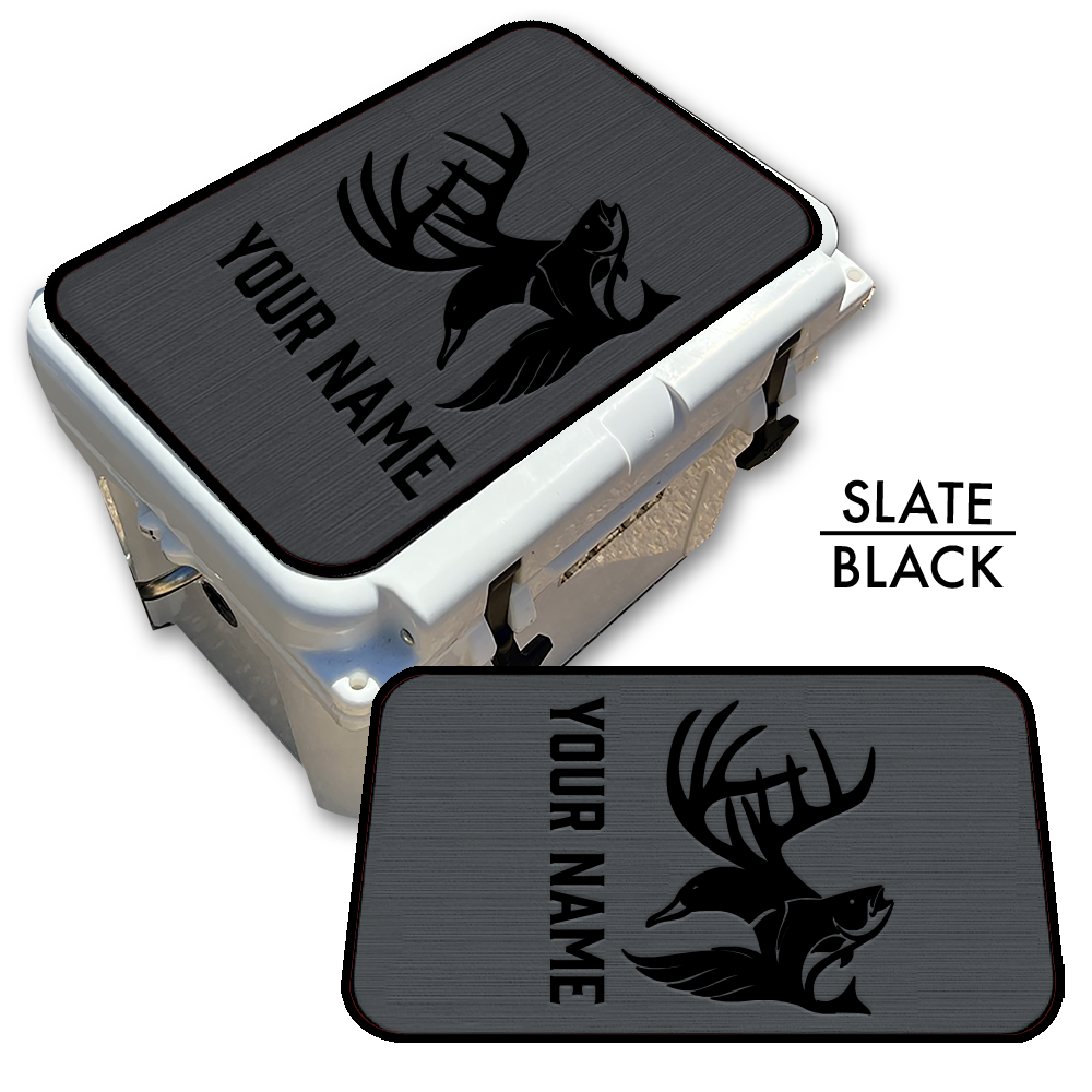 Hunting & Fishing Abstract Custom EVA Cooler Pad with Name - Kxkzren