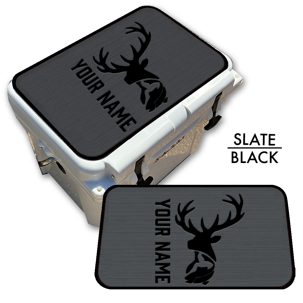 Deer & Fish Custom EVA Cooler Pad with Name - Kxkzren