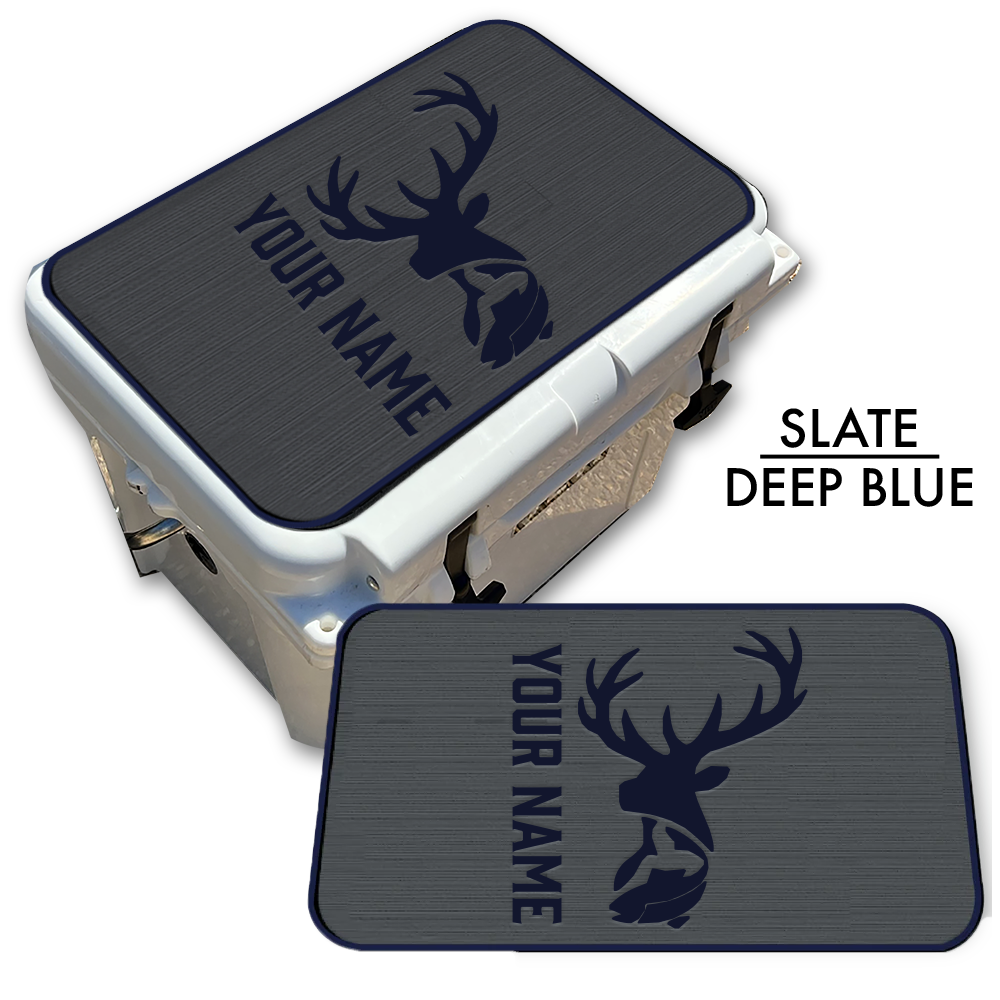 Deer & Fish Custom EVA Cooler Pad with Name - Kxkzren