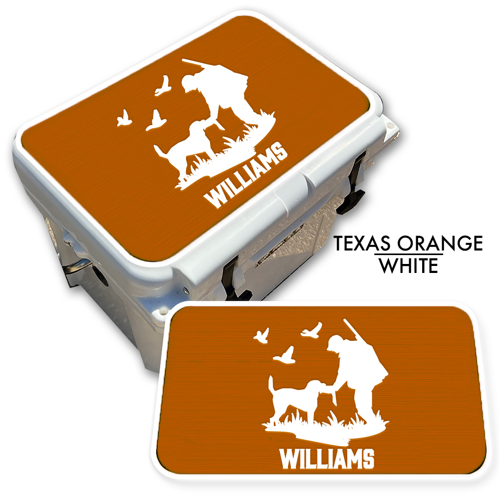 Duck Hunting with Dog Custom EVA Cooler Pad with Name - Kxkzren