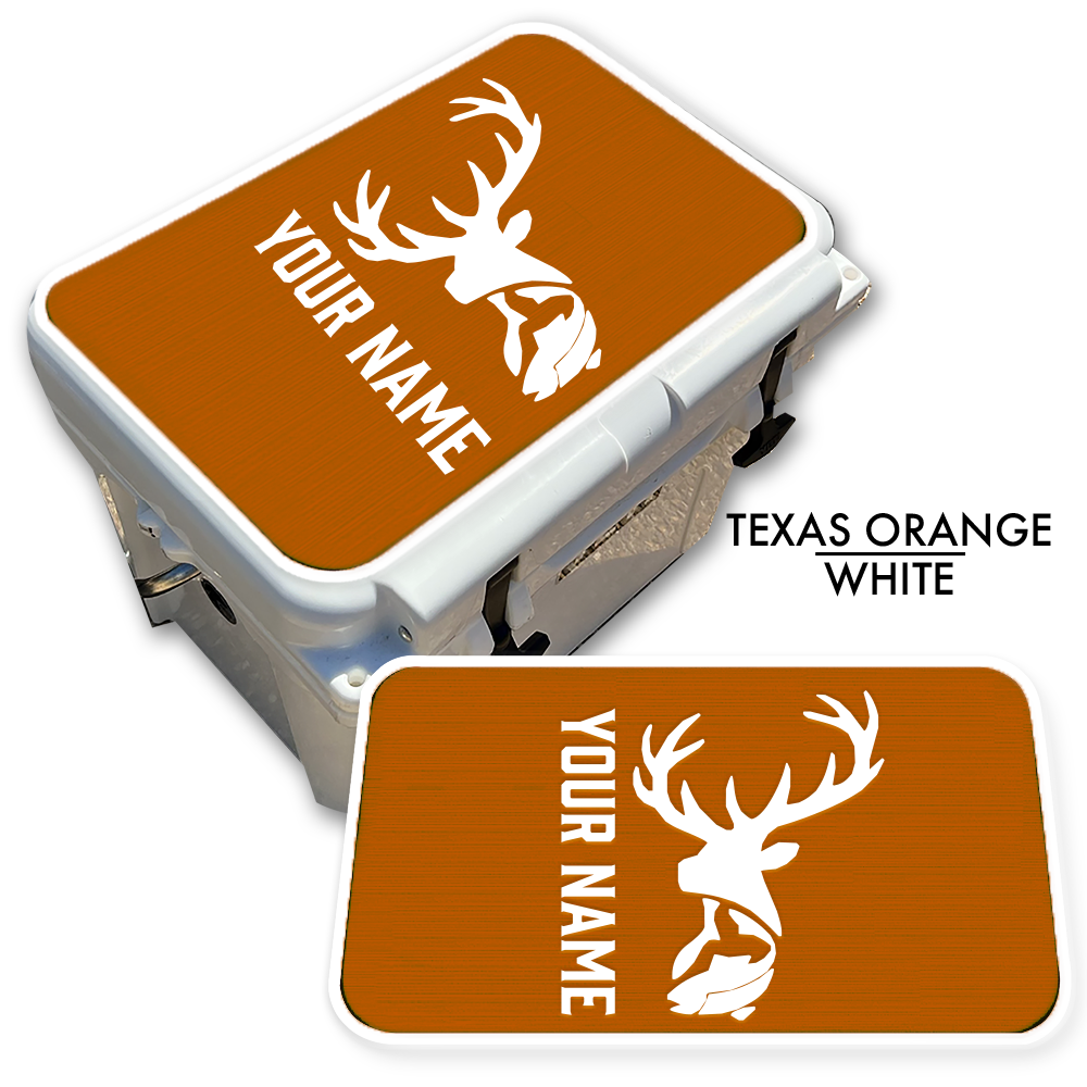 Deer & Fish Custom EVA Cooler Pad with Name - Kxkzren