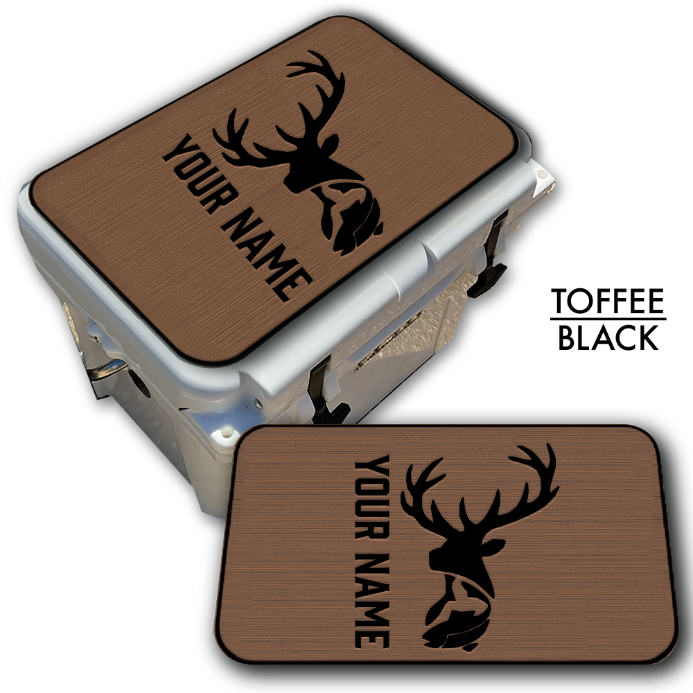 Deer & Fish Custom EVA Cooler Pad with Name - Kxkzren